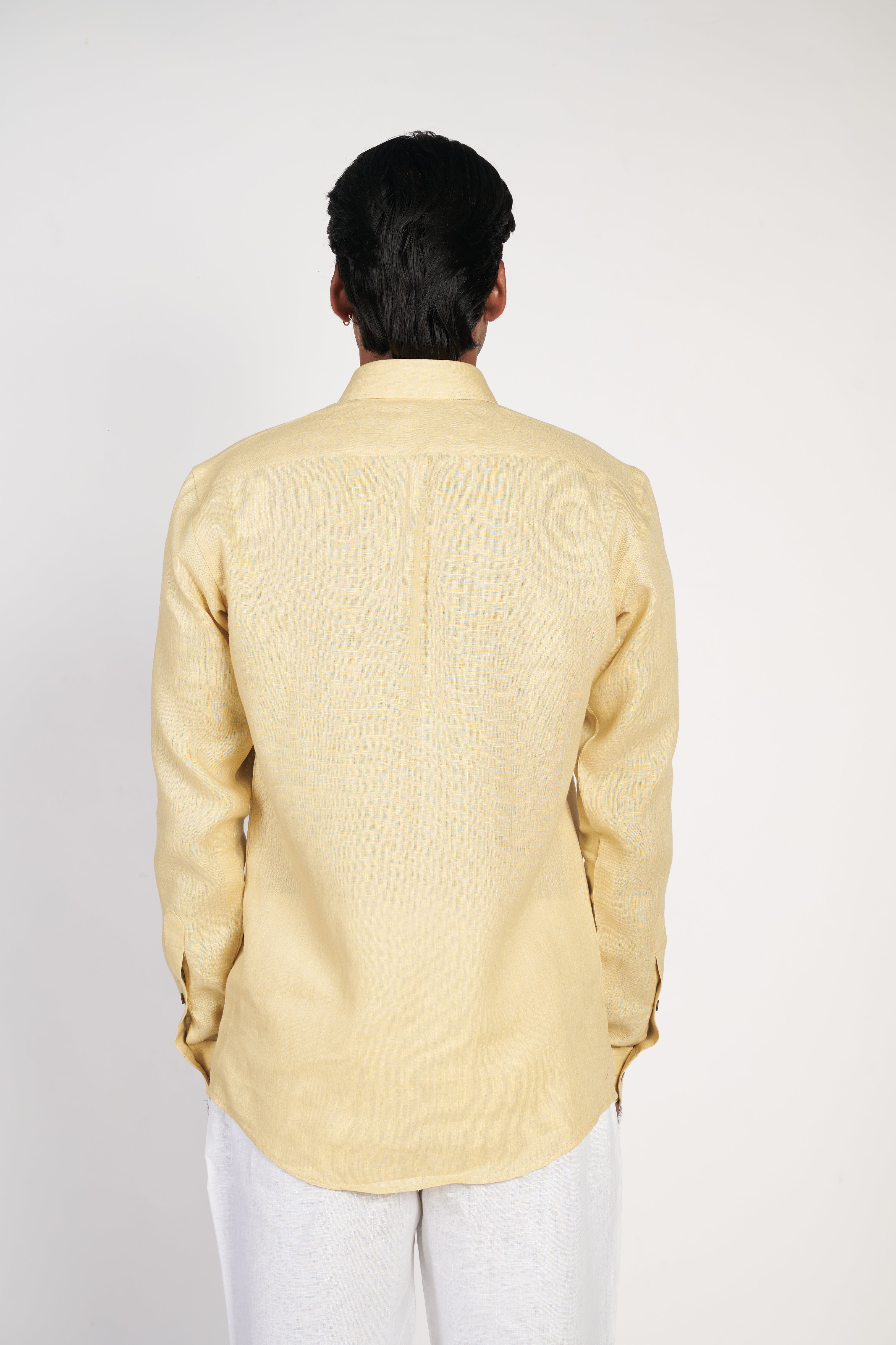 Yellow Linen Shirt
