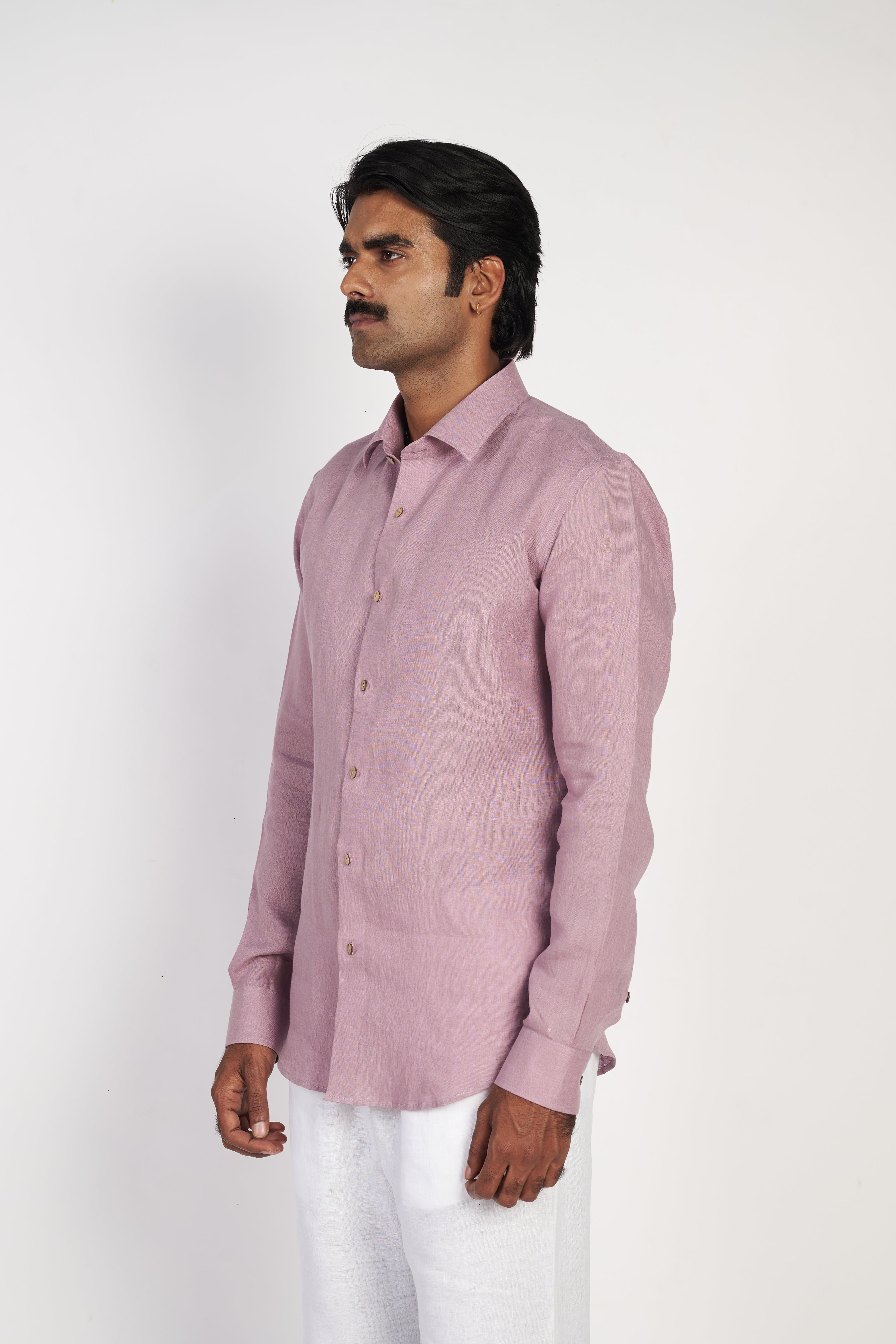 Lavender Linen Shirt