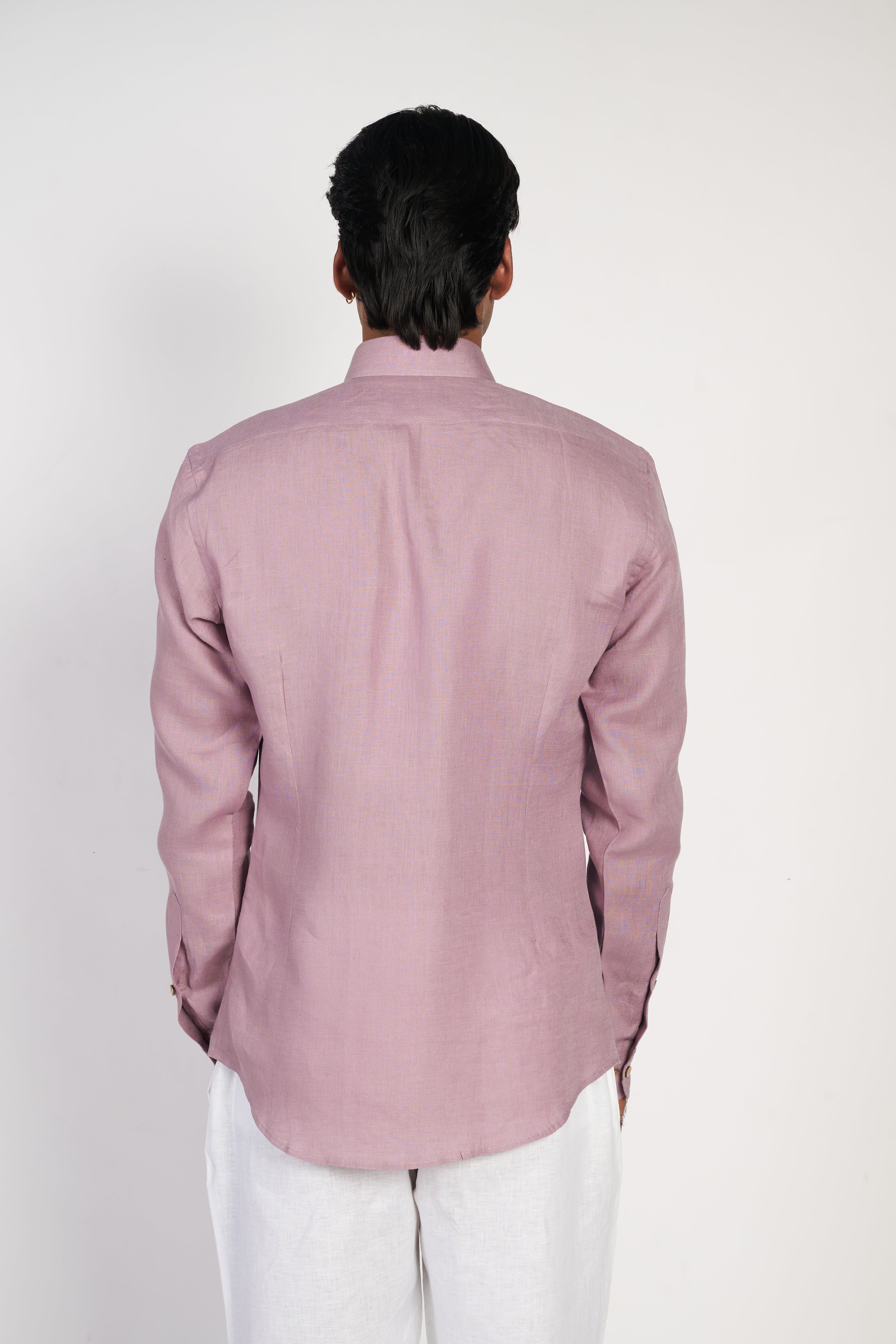 Lavender Linen Shirt